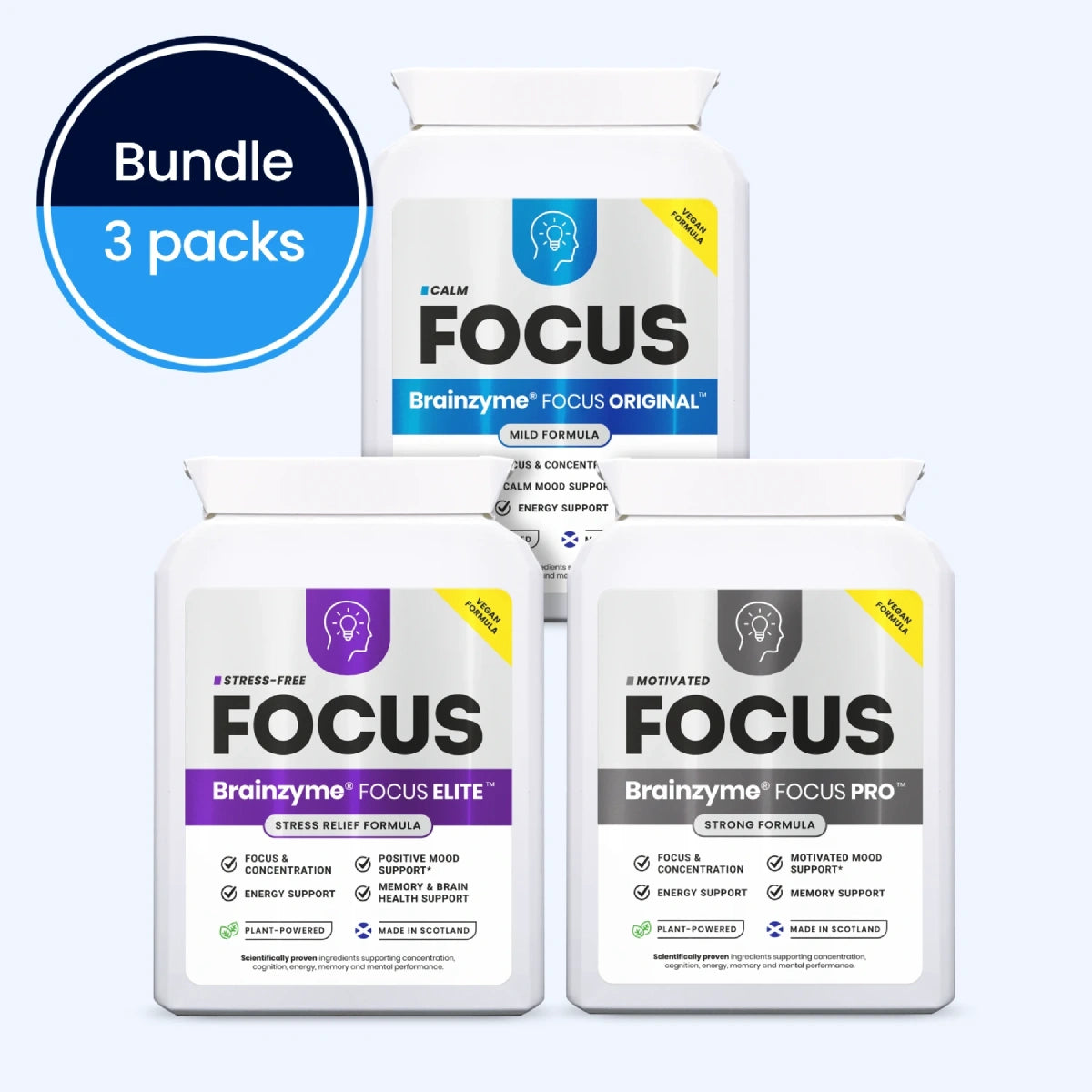 Brainzyme® FOCUS™ Starter Bundle.