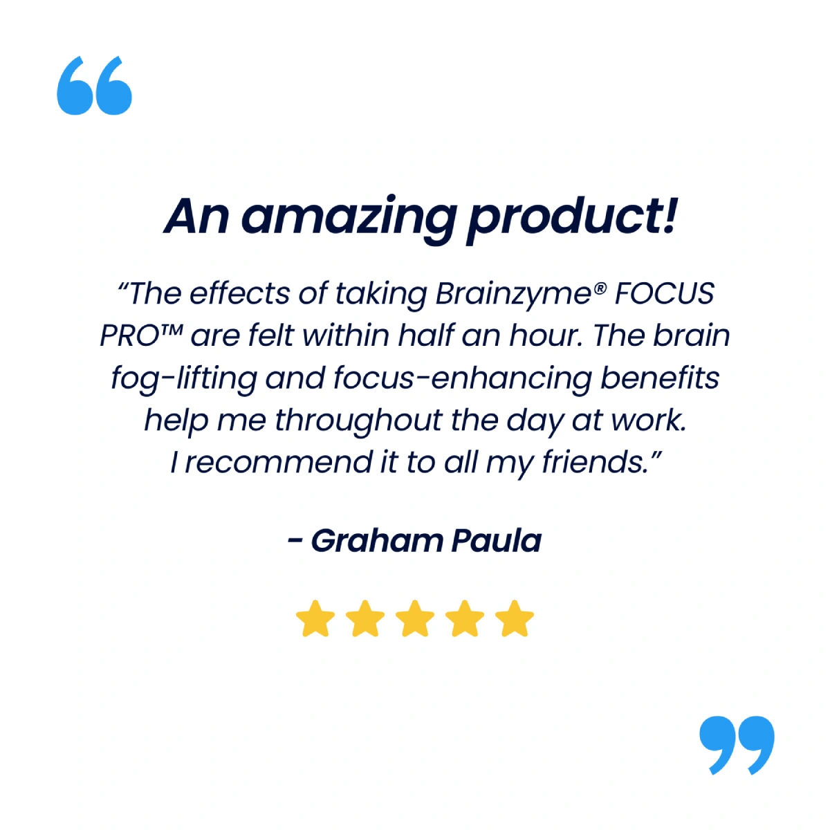 Brainzyme® FOCUS PRO™.