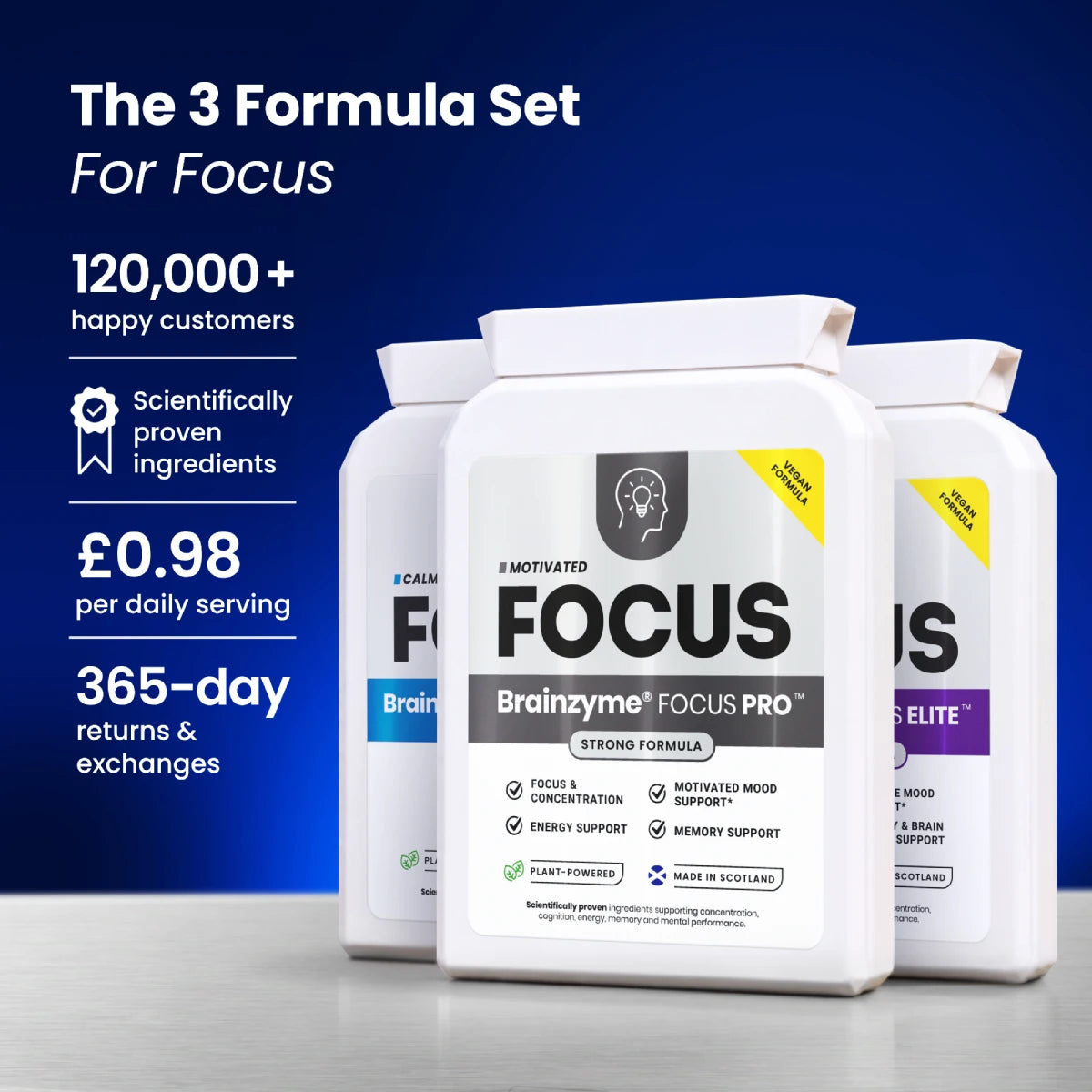 Brainzyme® FOCUS™ Starter Bundle.
