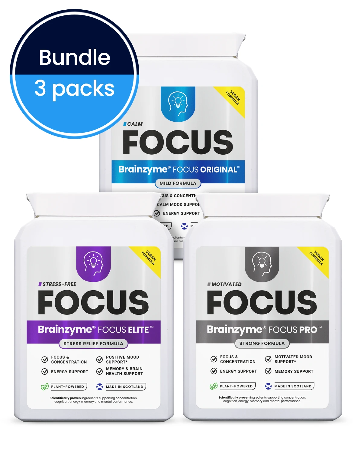 Brainzyme® FOCUS™ Starter Bundle (ES)
