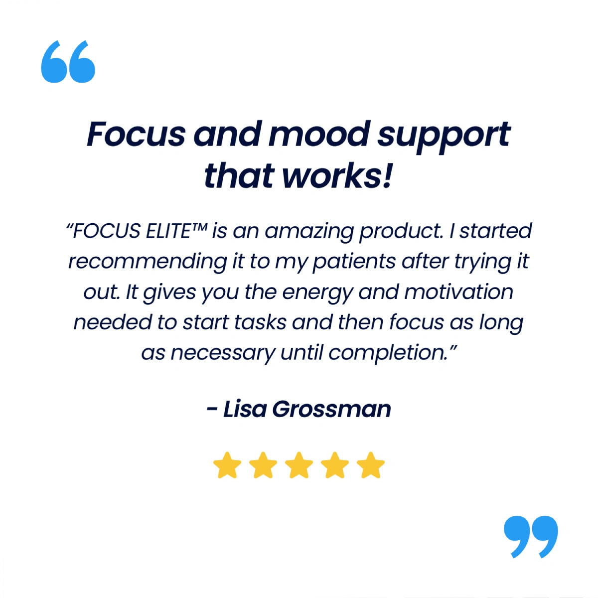 Brainzyme® FOCUS ELITE™.