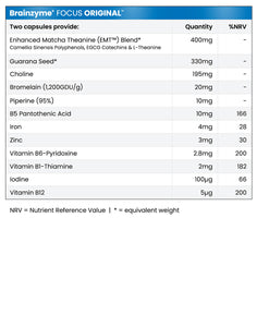 Brainzyme® FOCUS ORIGINAL™ (ES)