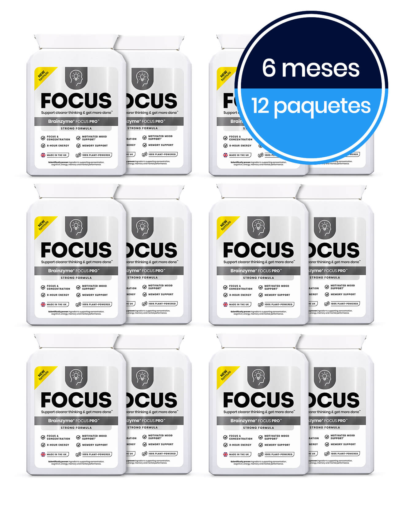 Brainzyme® FOCUS PRO™ (ES)