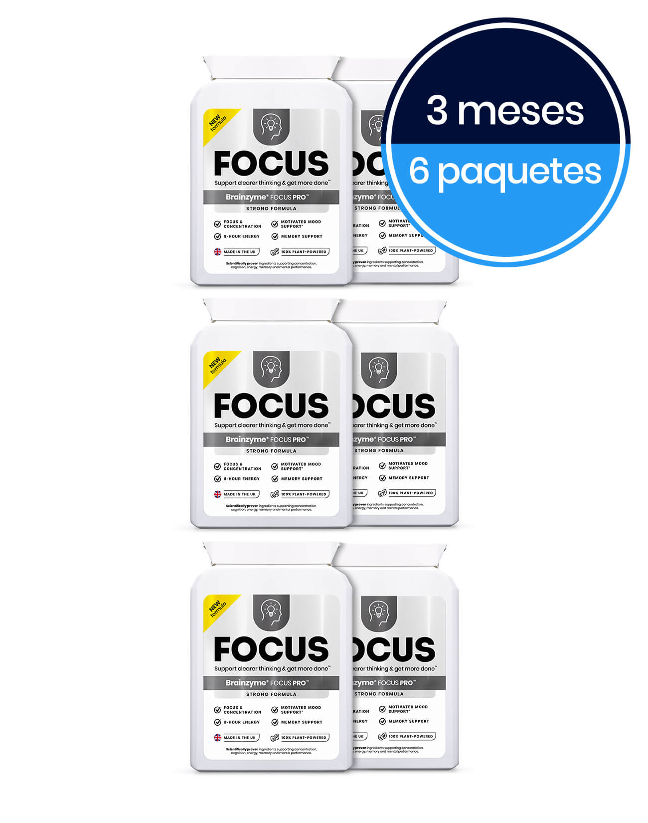 Brainzyme® FOCUS PRO™ (ES)