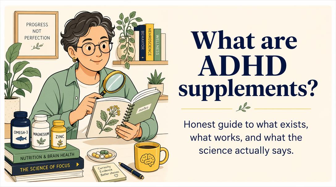 An honest research-led guide to ADHD supplements
